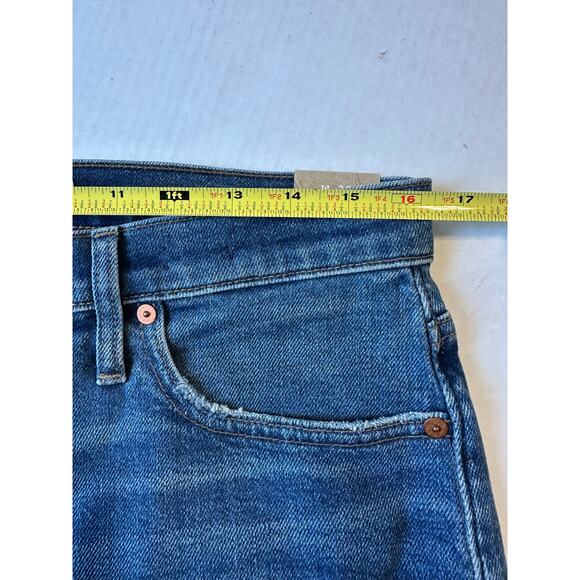 NEW Madewell Mid Rise Classic Straight Jeans Sz 31 - Picture 10 of 12